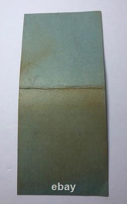 Nov 22 1963 JFK Assassination Hank Williams Jr Ticket Stub USA History Phantom