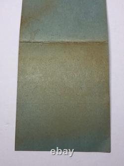 Nov 22 1963 JFK Assassination Hank Williams Jr Ticket Stub USA History Phantom