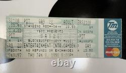 OASIS FULL UNUSED Concert Ticket Stub 1/8/98 Camden Waterfront Sony Blockbuster