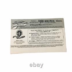 OZZY OSBOURNE LAS VEGAS SAM BOYD STADIUM 1996 Concert Ticket Stub RARE