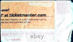 Oasis Concert Ticket Stub Pompano Beach Amphitheatre Florida GA Seat 8/2/2002