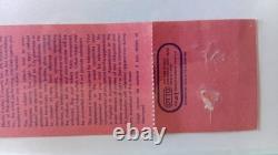 One of a Kind Original LIVE AID Concert Ticket Stub! JFK Stadium 1985