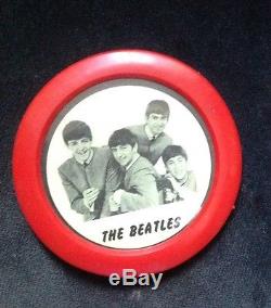 Original 1966 Beatles Ticket Stub Program and Button Concert Lot