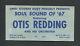 Original 1967 Otis Redding Concert Ticket Stub Soul Sound Of 67 Umbc Maryland