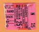Original 1971 Allman Brothers Band Concert Ticket Stub Carnegie Hall Idlewild