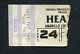 Original 1976 Heart Concert Ticket Stub Amarillo Dreamboat Annie Tour Rare