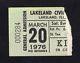 Original 1976 Kiss Concert Ticket Stub Lakeland Fl Alive Tour Destroyer