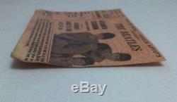 Original Authentic The Beatles Concert Ticket Stub Atlanta Stadium 1965