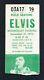 Original Elvis Presley 1975 Concert Ticket Stub Detroit Mi King Of Rock N Roll