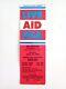 Original Live Aid Concert Ticket Stub! Jfk Stadium Philadelphia 1985 Rare