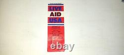 Original LIVE AID Rare Concert Ticket Stub! JFK Stadium Philadelphia 1985