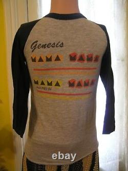 Original Rare Genesis'83 Mama Tour Concert Shirt Ticket Stub & Original Program
