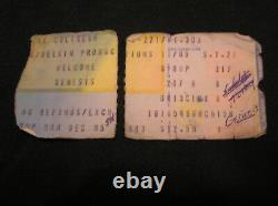 Original Rare Genesis'83 Mama Tour Concert Shirt Ticket Stub & Original Program