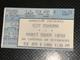 Ozzy Osbourne 1986 Concert Ticket Stub Metallica Opening Master Of Puppets