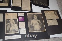 Ozzy Osbourne / Black Sabbath Ephemera Lot Ticket Stub Photos From Concert MORE