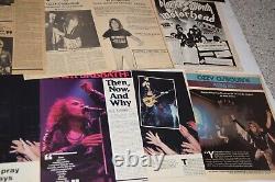 Ozzy Osbourne / Black Sabbath Ephemera Lot Ticket Stub Photos From Concert MORE