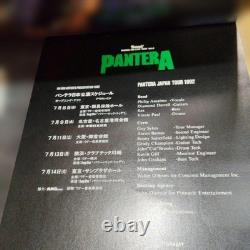 PANTERA 1992 Japan Tour Program with Concert Ticket Stub