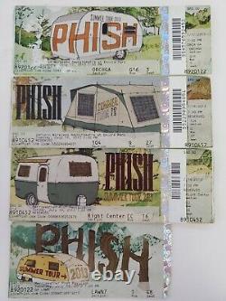PHISH Concert Ticket Stubs Lot Of 26 2009-2014