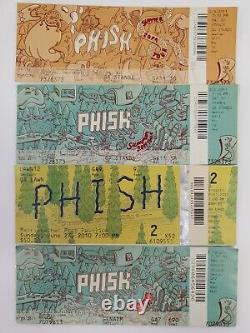 PHISH Concert Ticket Stubs Lot Of 26 2009-2014