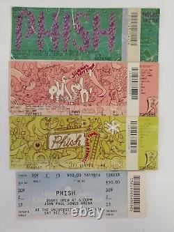 PHISH Concert Ticket Stubs Lot Of 26 2009-2014