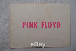 PINK FLOYD 1973 Original CONCERT Ticket STUB DARK SIDE of the MOON TOUR, Tampa