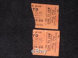 Pink Floyd 1977 Concert Ticket Stub Portland Coliseum Oregon Animals Tour