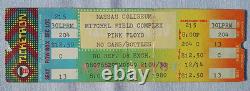 PINK FLOYD 1980 Authentic Unused Concert Ticket The Wall Tour 2/26 Date, VG+ NY