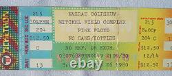 PINK FLOYD 1980 Authentic Unused Concert Ticket The Wall Tour 2/26 Date, VG+ NY
