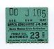 Pink Floyd Concert Ticket Stub 10-23-1970 Santa Monica Ca Atom Heart Mother Rare