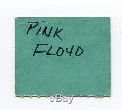 PINK FLOYD Concert Ticket Stub 10-23-1970 Santa Monica CA Atom Heart Mother RARE