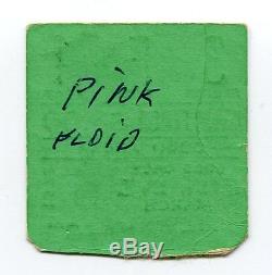 PINK FLOYD Concert Ticket Stub 3-5-73 Cobo Arena Detroit Dark Side Of The Moon