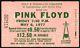 Pink Floyd-david Gilmour-1977 Rare Concert Ticket Stub (anaheim Stadium)