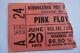 Pink Floyd Original 1973 Concert Ticket Stub Columbia, Md