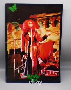 POP 1 Japanese PSA 8 Jethro Tull Concert TICKET Stub 1972 tour OSAKA with PROGRAM