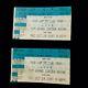 Prince The Artist Ticket Stub Jam Of The Year Lot (2) Vegas Mgm Concert 1997 90s