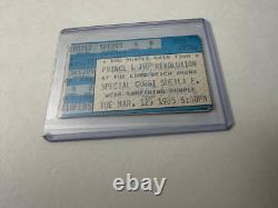 PRINCE & THE REVOLUTION 3 Concert TICKET STUBS LB ARENA Mar 12, 1985
