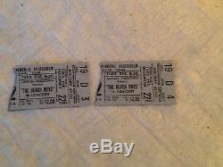 Pair of rare Beach Boys' concert ticket stubs Dec. 22, 1964