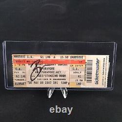 Paramore House Of Blues Chicago Illinois Concert Ticket Stub HOB May 8 2007