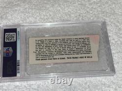 Paul Mccartney Psa Nyc 1992 Mtv Up Close Concert Taping Ticket Stub Beatles USA