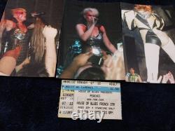 Peaches House of Blues Nola 2009 concert photos/ ticket stub