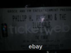 Phil Anselmo of Pantera Joliet IL 9/27/18 2018 Concert Ticket Stub Philip H