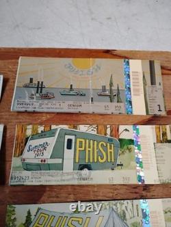 Phish Trey Anastasio Concert Ticket Stubs LOT of 17 Tickets 1997- 2014