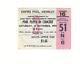 Pink Floyd 1974 Concert Ticket Novenber 16 Empire Pool, Wembley