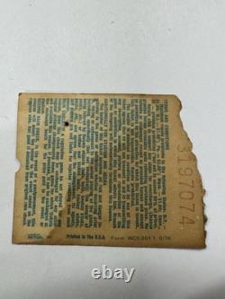 Pink Floyd 1975 Concert Ticket Stub LA Sports Arena Wish You Were Here Tour