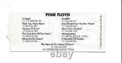 Pink Floyd 1977 Munich Germany Concert Ticket January 27