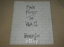 Pink Floyd 1980 Concert Ticket Stub & Programthe Wall Tourlos Angeles2/9/80