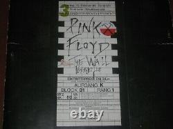Pink Floyd 1981 The Wall Tour Concert Ticket Stub Dortmund Germany Feb. 15,1981