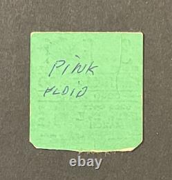 Pink Floyd 3-5-1973 Concert Ticket Stub Cobo Arena MI Dark Side of the Moon Tour