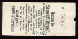 Pink Floyd 6-17-1975 Concert Ticket Stub New York Wish You Were Here Front Row