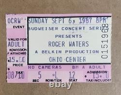 Pink Floyd Guns N' Roses Metallica Concert Ticket Stubs Lot 24 Vintage 1979-94